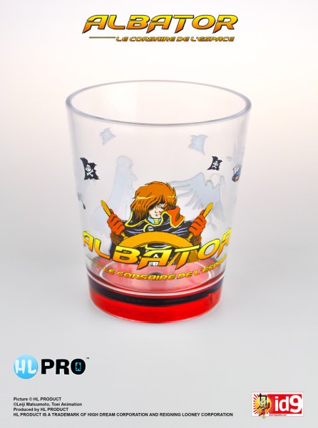 Roer van kunststof en glas - Kapitein Harlock