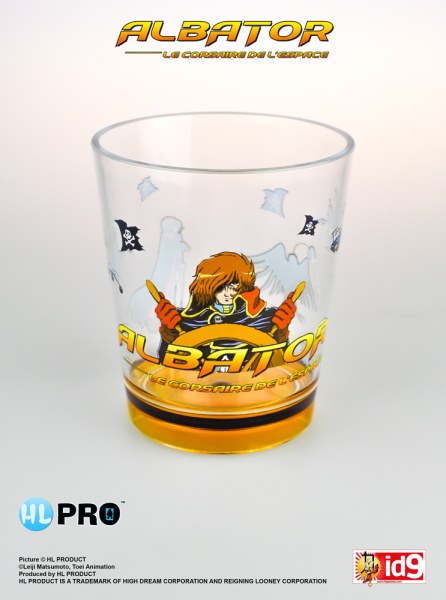 Roer van kunststof en glas - Kapitein Harlock