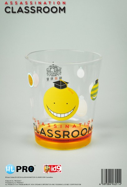 Koro Heads plastic glas - Assassination Classroom