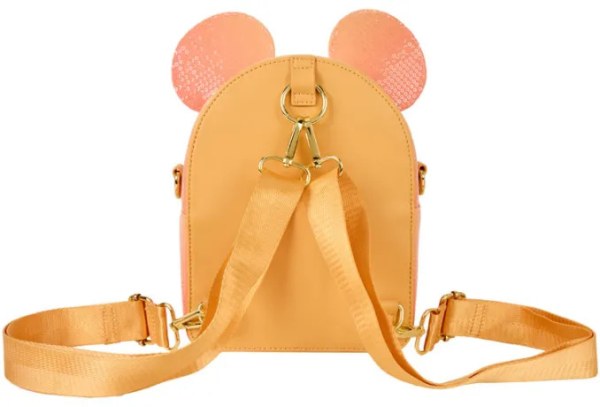 Mickey Muis Glitter Sequin Convertible Mini Rugzak & Schoudedtas - DISNEY LOUNGEFLY