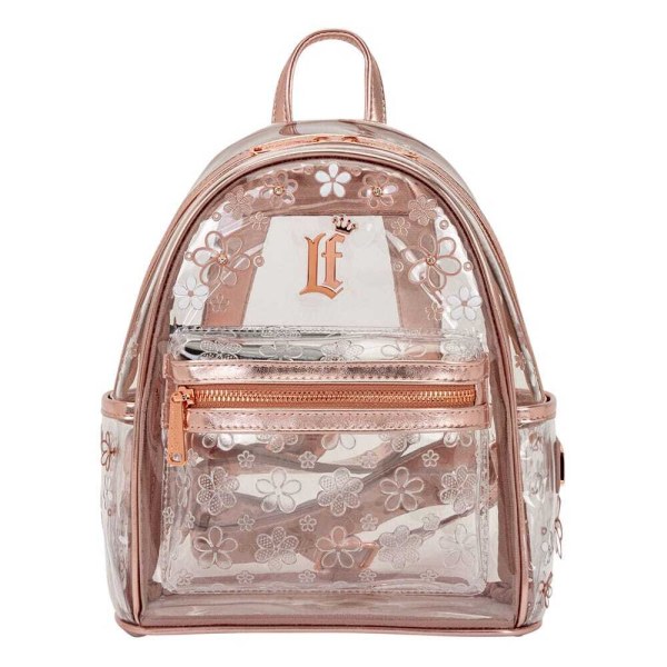 Loungefly Mini rugzak met transparante bloemenprint
