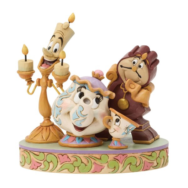LUMIERE, MEVROUW POTTS, CHIP & BARSTO – DISNEY TRADITIONS