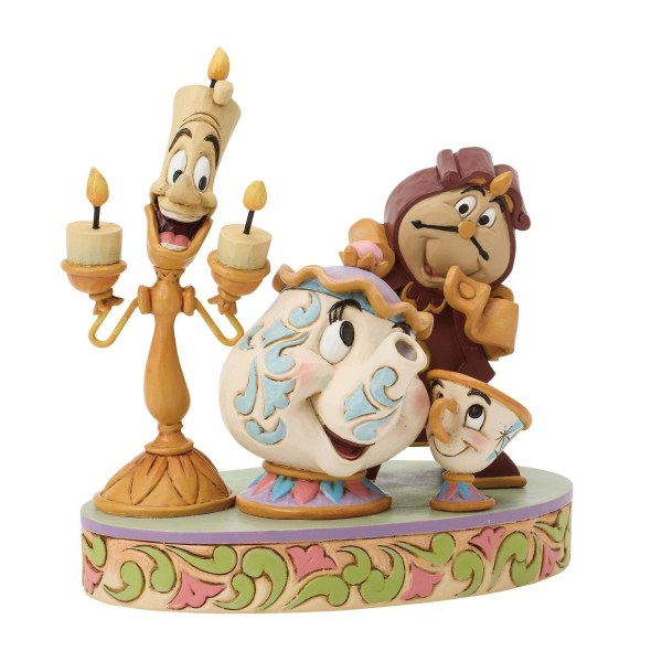 LUMIERE, MEVROUW POTTS, CHIP & BARSTO – DISNEY TRADITIONS