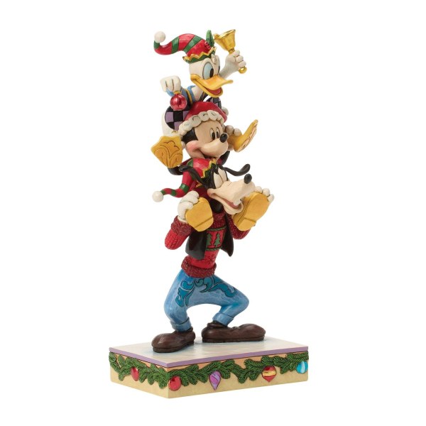 MICKEY, DONALD EN GOOFIE OP ELKAAR GESTAPELD - DISNEY TRADITIONS
