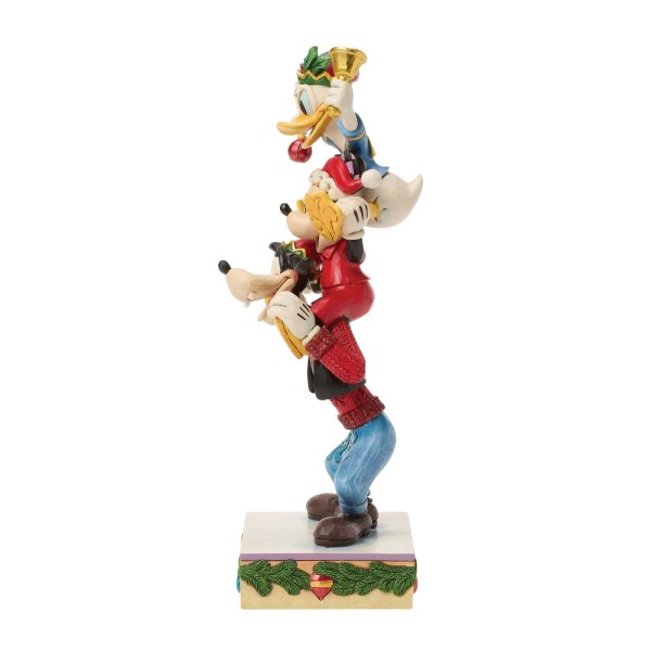 MICKEY, DONALD EN GOOFIE OP ELKAAR GESTAPELD - DISNEY TRADITIONS