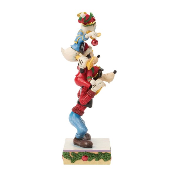 MICKEY, DONALD EN GOOFIE OP ELKAAR GESTAPELD - DISNEY TRADITIONS
