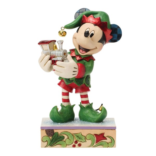 MICKEY ELF MET TREIN SPECIALE EDITIE - DISNEY TRADITIONS