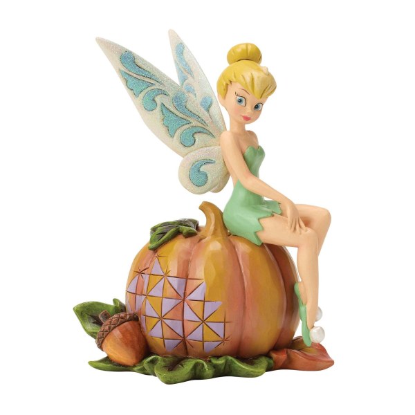 TINKER BELL op een pompoen - DISNEY TRADITIONS