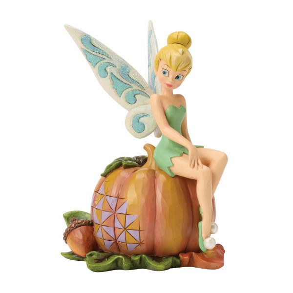TINKER BELL op een pompoen - DISNEY TRADITIONS