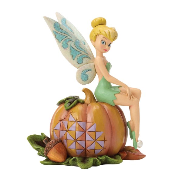 TINKER BELL op een pompoen - DISNEY TRADITIONS