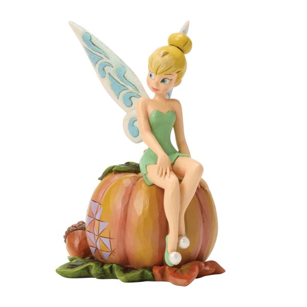 TINKER BELL op een pompoen - DISNEY TRADITIONS