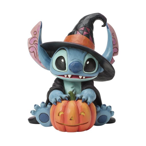 STITCH ALS HEKS MET EEN POMPOENPAN - DISNEY TRADITIONS