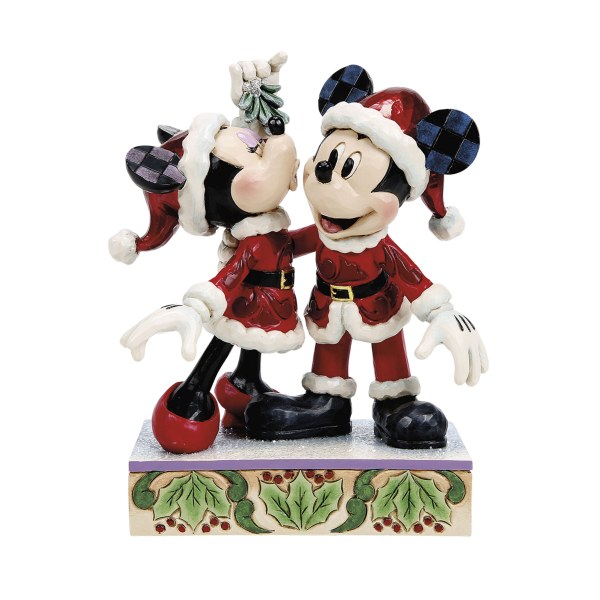 MICKEY EN MINNIE ONDER DE MARETOE - DISNEY TRADITIONS