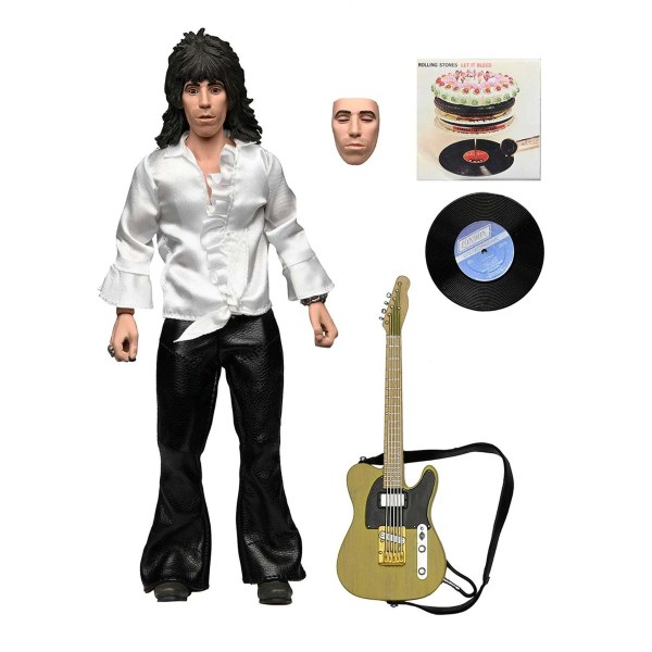 THE ROLLING STONES - 20 CM ACTIEFIGUUR MET KLEDING - KEITH RICHARDS (1975)