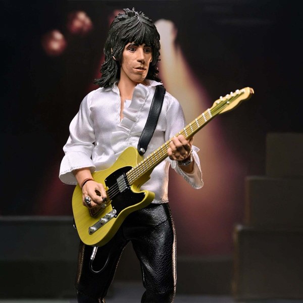 THE ROLLING STONES - 20 CM ACTIEFIGUUR MET KLEDING - KEITH RICHARDS (1975)