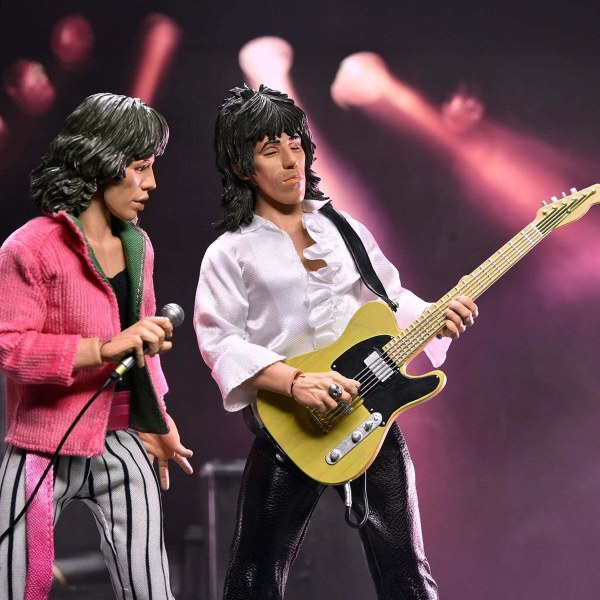 THE ROLLING STONES - 20 CM ACTIEFIGUUR MET KLEDING - KEITH RICHARDS (1975)