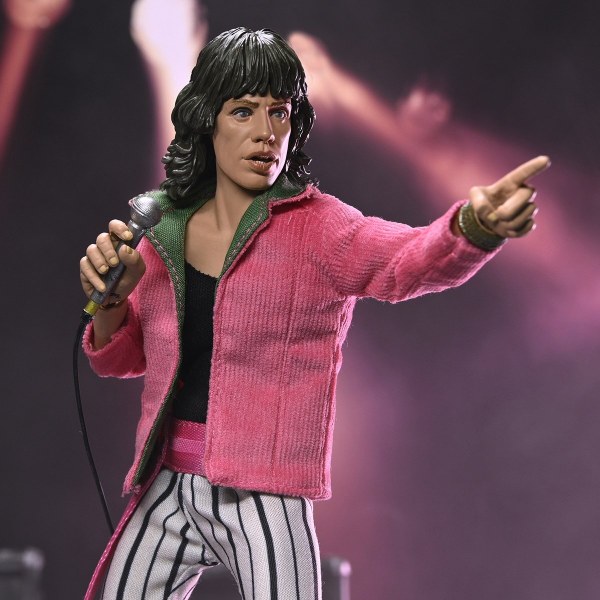 THE ROLLING STONES - 20 CM ACTIEFIGUUR MET KLEDING – MICK JAGGER (1975)
