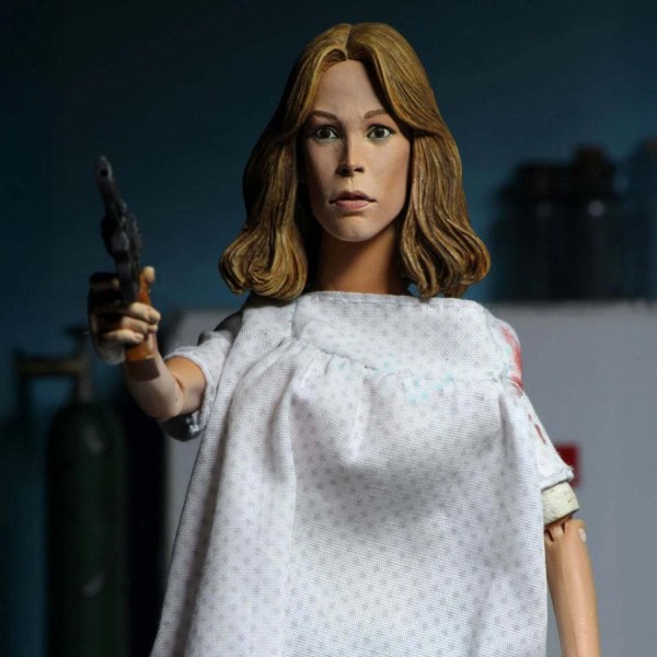 HALLOWEEN 2 (1981) 8” ACTIEFIGUREN MET KLEDING (2-PACK) - DR. LOOMIS EN LAURIE STRODE