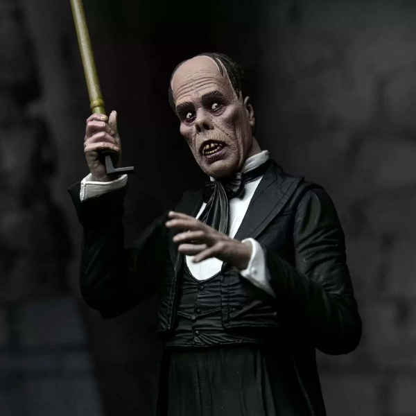 PHANTOM OF THE OPERA (1925) - ACTIEFIGUUR OP SCHAAL VAN 18 CM - ULTIMATE THE PHANTOM OF THE OPERA (KLEUR)