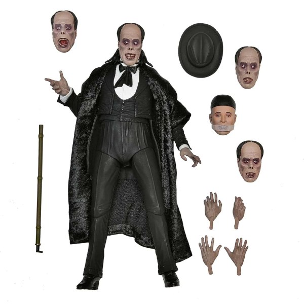 PHANTOM OF THE OPERA (1925) - ACTIEFIGUUR OP SCHAAL VAN 18 CM - ULTIMATE THE PHANTOM OF THE OPERA (KLEUR)