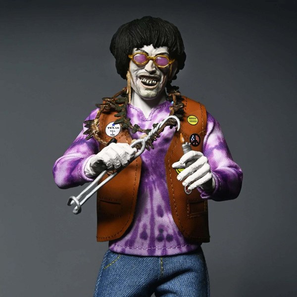 TEXAS CHAINSAW MASSACRE 2 - 8” GEKLEDE FIGUUR - CHOP TOP