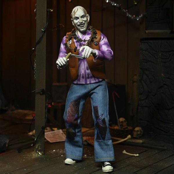 TEXAS CHAINSAW MASSACRE 2 - 8” GEKLEDE FIGUUR - CHOP TOP