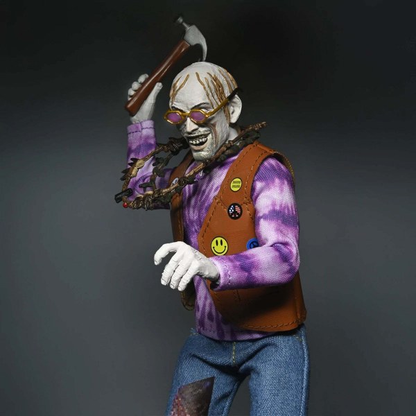 TEXAS CHAINSAW MASSACRE 2 - 8” GEKLEDE FIGUUR - CHOP TOP