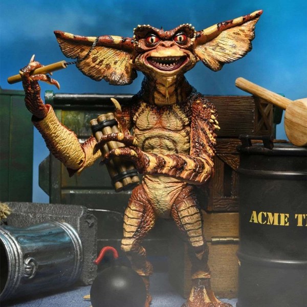 GREMLINS 2 - DE NIEUWE SERIE ACTIEFIGUUR OP SCHAAL VAN 18 CM - DEMOLITION GREMLIN 2-PACK