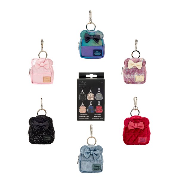 Minnie Muis glitter mysterie mini rugzak sleutelhanger - Disney Loungefly