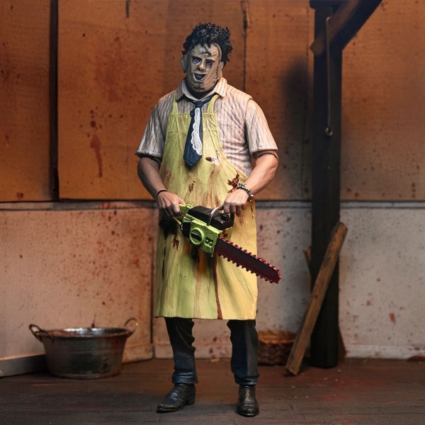 TEXAS CHAINSAW MASSACRE - ACTIEFIGUUR OP SCHAAL VAN 18 CM - ULTIEME LEATHERFACE TER GELEGENHEID VAN HET 50-JARIG JUBILEUM
