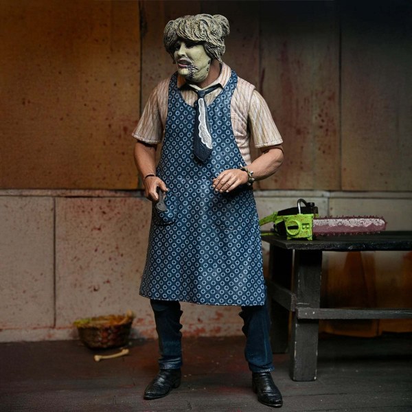 TEXAS CHAINSAW MASSACRE - ACTIEFIGUUR OP SCHAAL VAN 18 CM - ULTIEME LEATHERFACE TER GELEGENHEID VAN HET 50-JARIG JUBILEUM