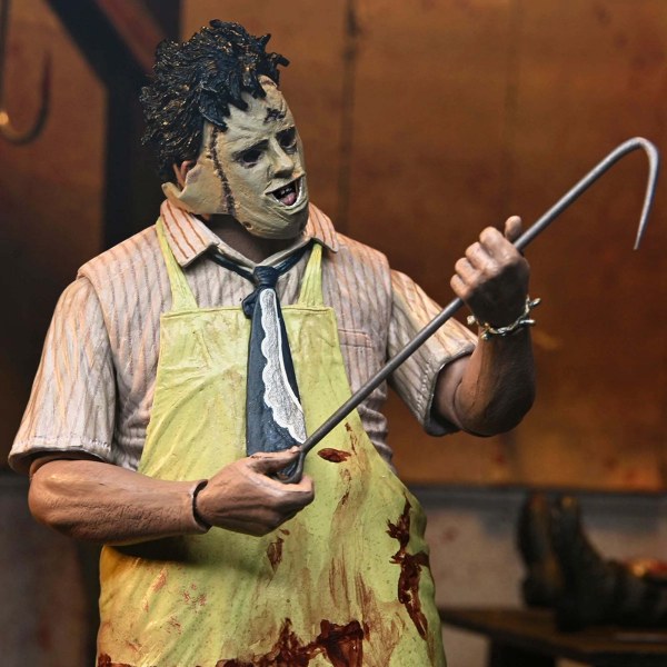 TEXAS CHAINSAW MASSACRE - ACTIEFIGUUR OP SCHAAL VAN 18 CM - ULTIEME LEATHERFACE TER GELEGENHEID VAN HET 50-JARIG JUBILEUM