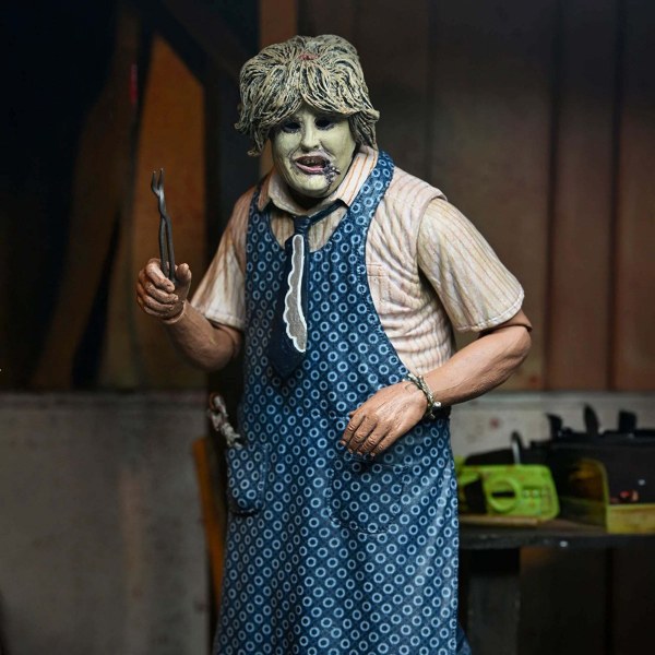 TEXAS CHAINSAW MASSACRE - ACTIEFIGUUR OP SCHAAL VAN 18 CM - ULTIEME LEATHERFACE TER GELEGENHEID VAN HET 50-JARIG JUBILEUM