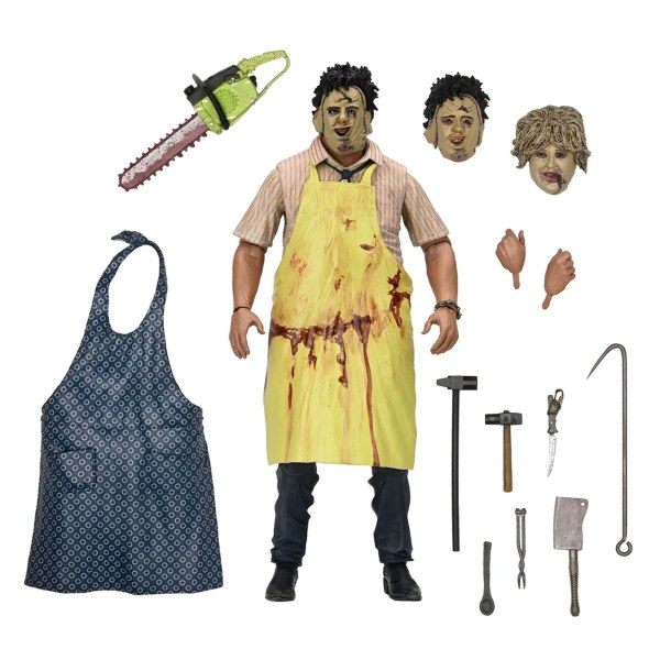 TEXAS CHAINSAW MASSACRE - ACTIEFIGUUR OP SCHAAL VAN 18 CM - ULTIEME LEATHERFACE TER GELEGENHEID VAN HET 50-JARIG JUBILEUM