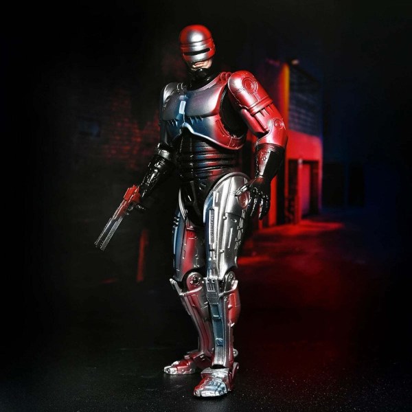 ROBOCOP - ACTIEFIGUUR OP SCHAAL VAN 18 CM - ULTIEME ROBOCOP "POSTER HOMMAGE"