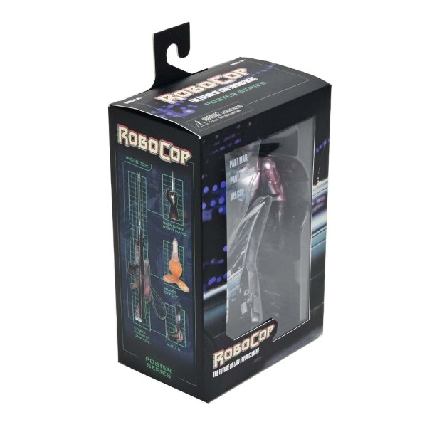 ROBOCOP - ACTIEFIGUUR OP SCHAAL VAN 18 CM - ULTIEME ROBOCOP "POSTER HOMMAGE"