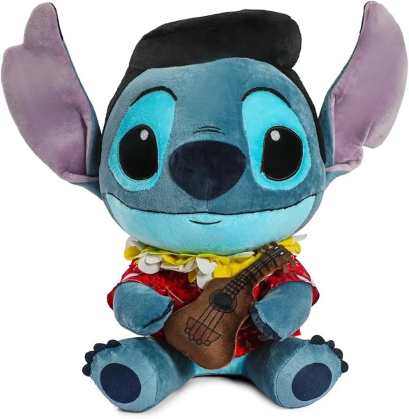 Stitch Elvis Hawaii Kidrobot vibrerende pluche knuffel 40 cm - Disney Lilo & Stitch