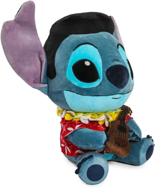 Stitch Elvis Hawaii Kidrobot vibrerende pluche knuffel 40 cm - Disney Lilo & Stitch