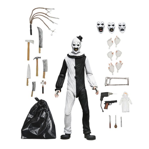 TERRIFIER - ACTIEFIGUUR VAN 18 CM - ULTIMATE ART DE CLOWN