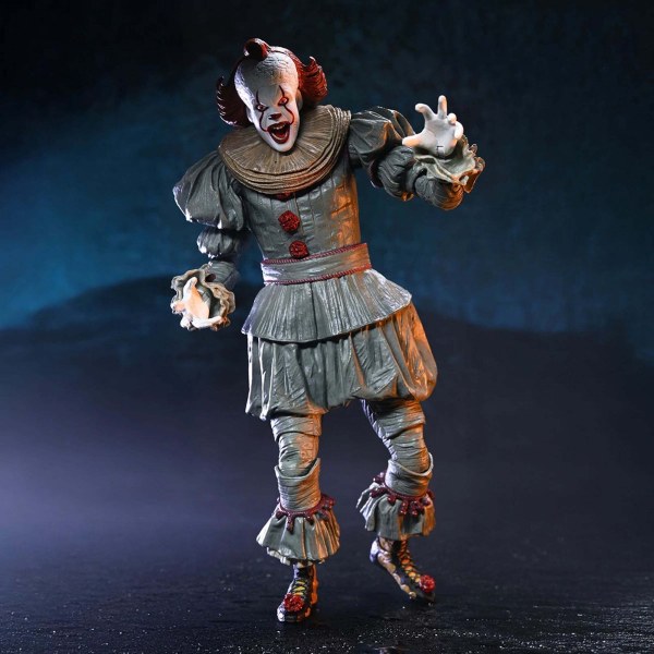 WELKOM IN DERRY - ACTIEFIGUUR OP SCHAAL VAN 18 CM - ULTIEME PENNYWISE