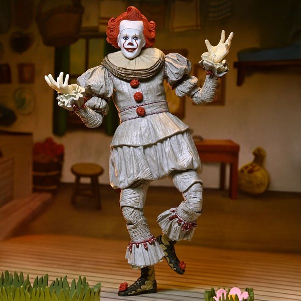 WELKOM IN DERRY - ACTIEFIGUUR OP SCHAAL VAN 18 CM - ULTIEME BOB GRAY ALS PENNYWISE