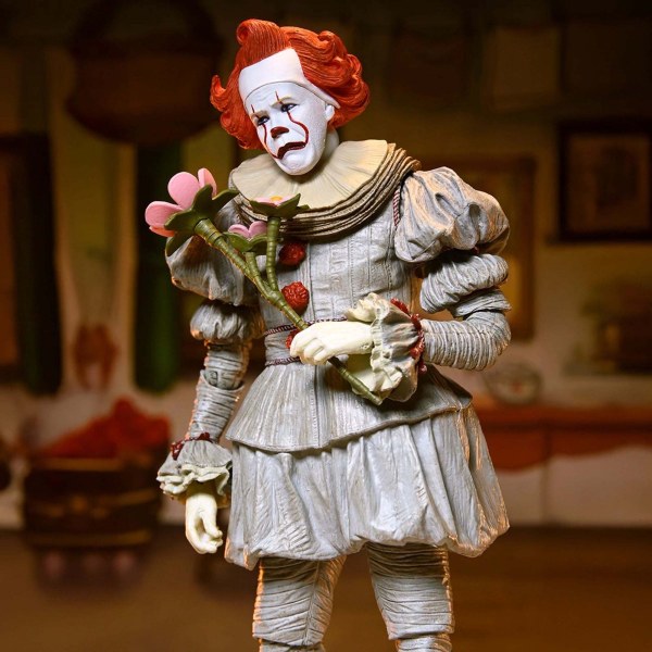 WELKOM IN DERRY - ACTIEFIGUUR OP SCHAAL VAN 18 CM - ULTIEME BOB GRAY ALS PENNYWISE