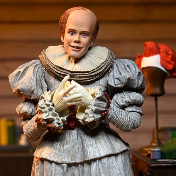 WELKOM IN DERRY - ACTIEFIGUUR OP SCHAAL VAN 18 CM - ULTIEME BOB GRAY ALS PENNYWISE