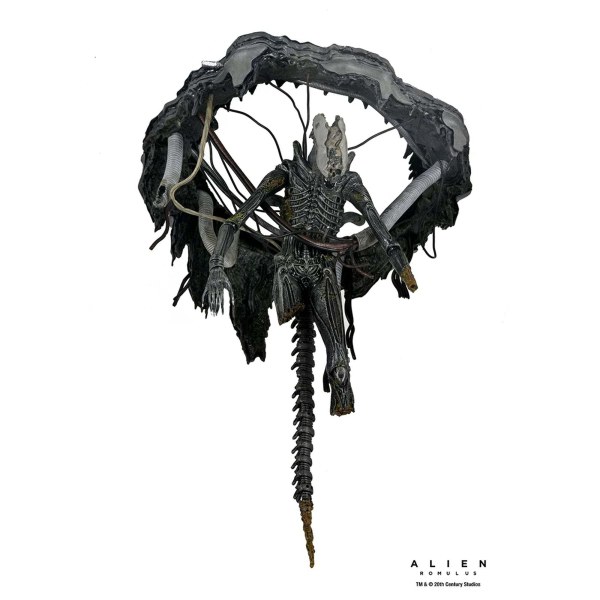 ALIEN: ROMULUS - ACTIEFIGUUR OP SCHAAL VAN 18 CM - DELUXE SUSPENDED LAB XENOMORPH XX121