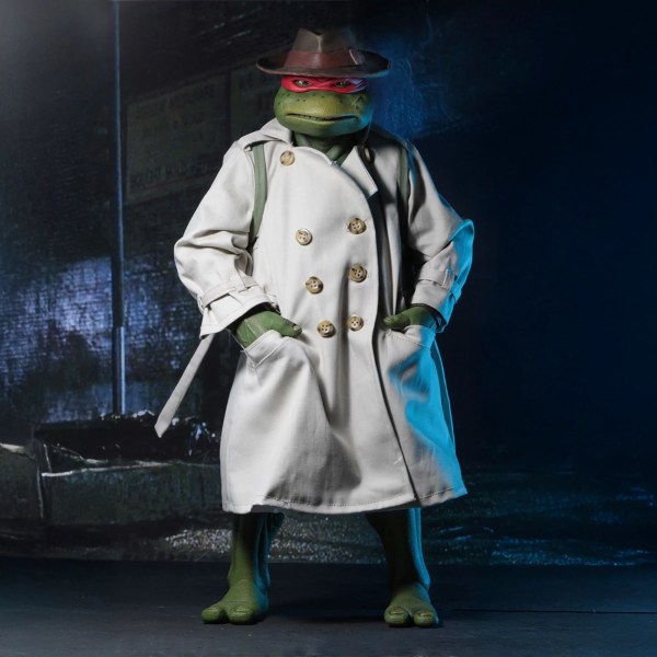 TEENAGE MUTANT NINJA TURTLES (FILM UIT 1990) - FIGUUR OP SCHAAL 1/4 - VERMOMMING VAN RAPHAEL