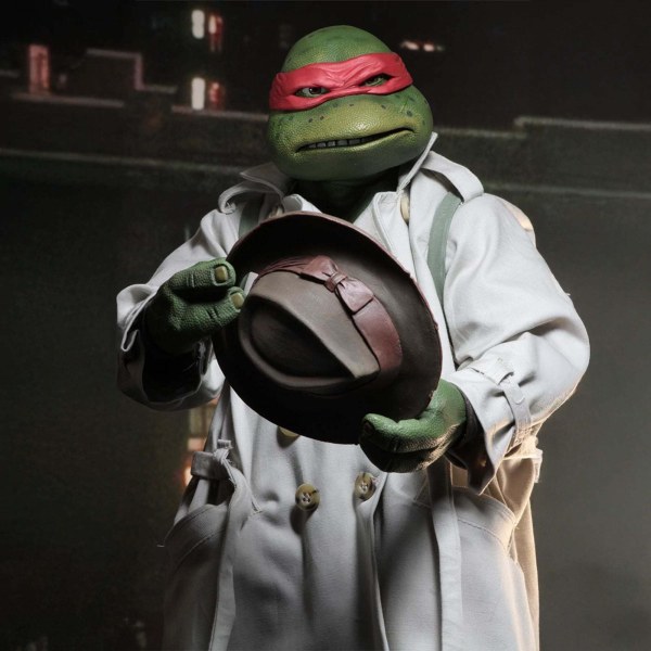 TEENAGE MUTANT NINJA TURTLES (FILM UIT 1990) - FIGUUR OP SCHAAL 1/4 - VERMOMMING VAN RAPHAEL