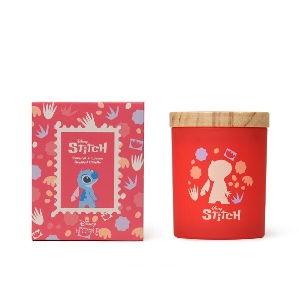Stitch houten kaars met lychee en plumeria - Disney Lilo & Stitch