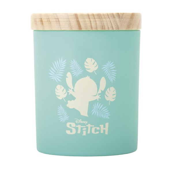 Stitch houten kaars, palmblad en Maleise appel - Disney Lilo & Stitch