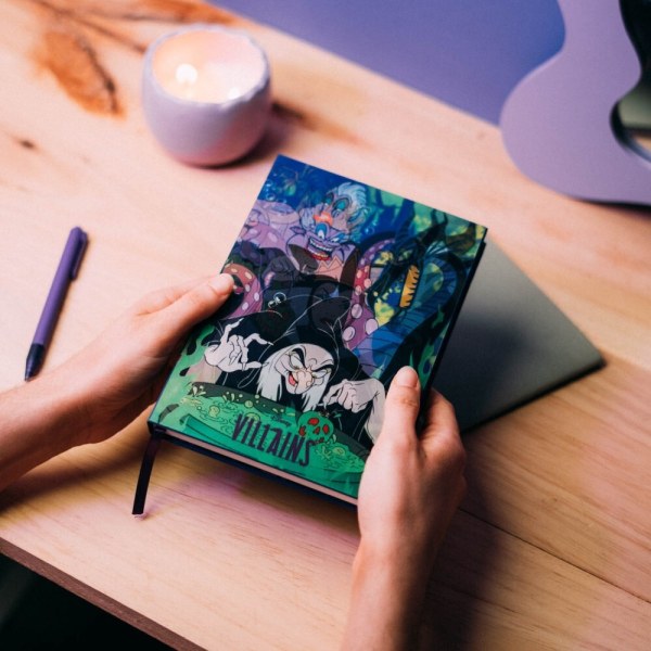 LENZICHTIG A5-notitieboek - Disney-schurken