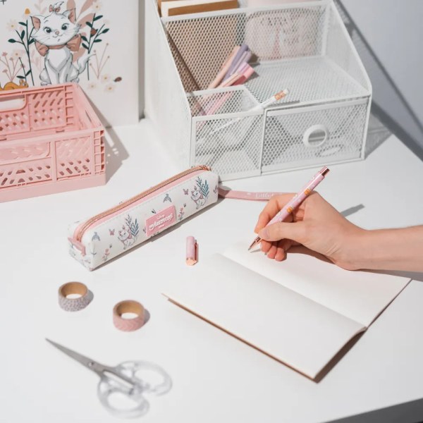 PENNENKOKER set met pen en potlood Bonjour MARIE - Disney DE ARISTOKATTEN